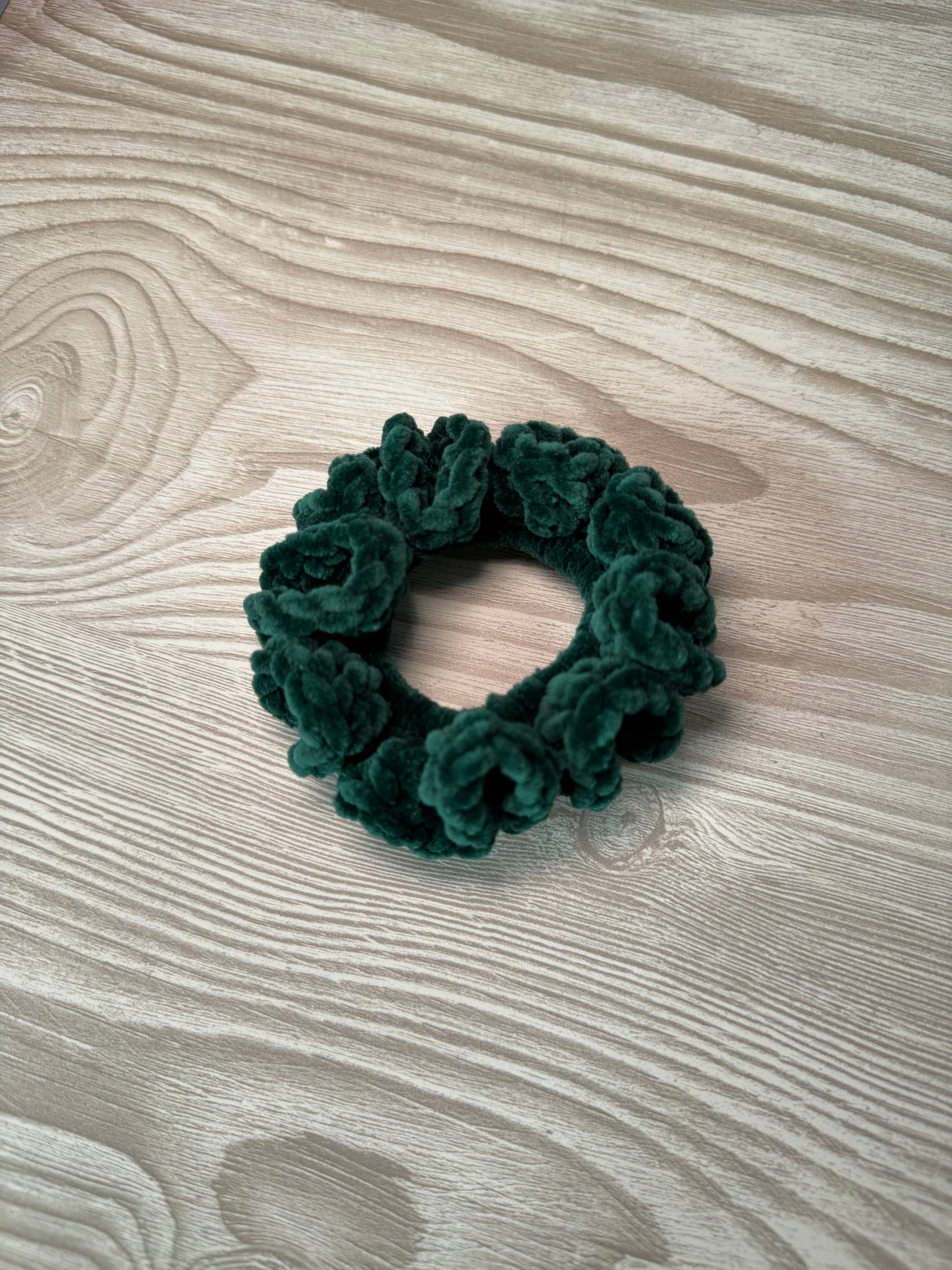 Forest Green Scrunchie