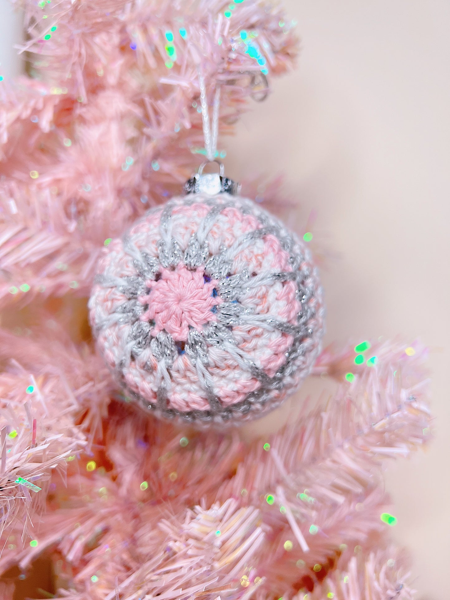 Custom Crochet Bauble - Select your colours