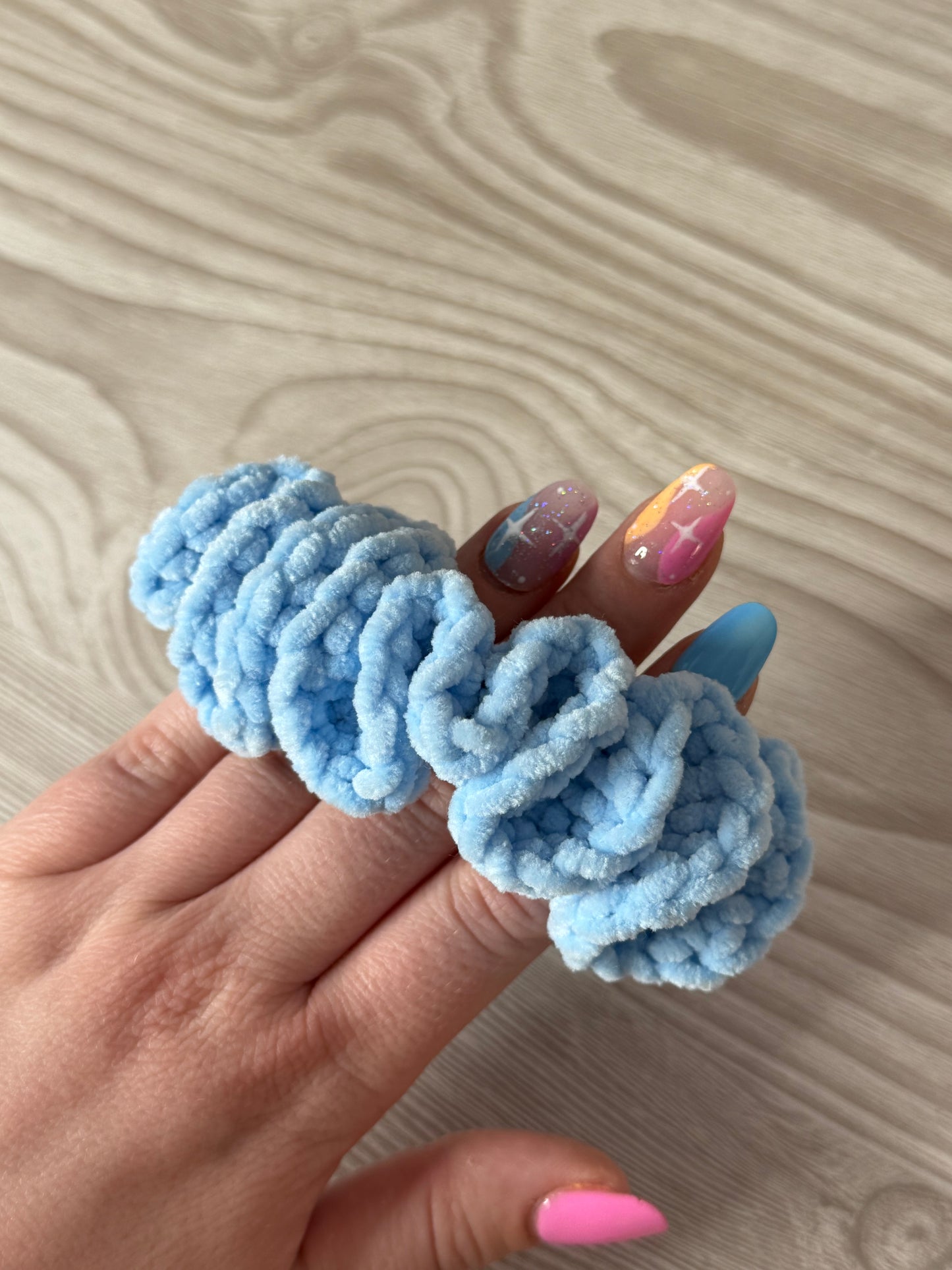 Sky Blue Scrunchie