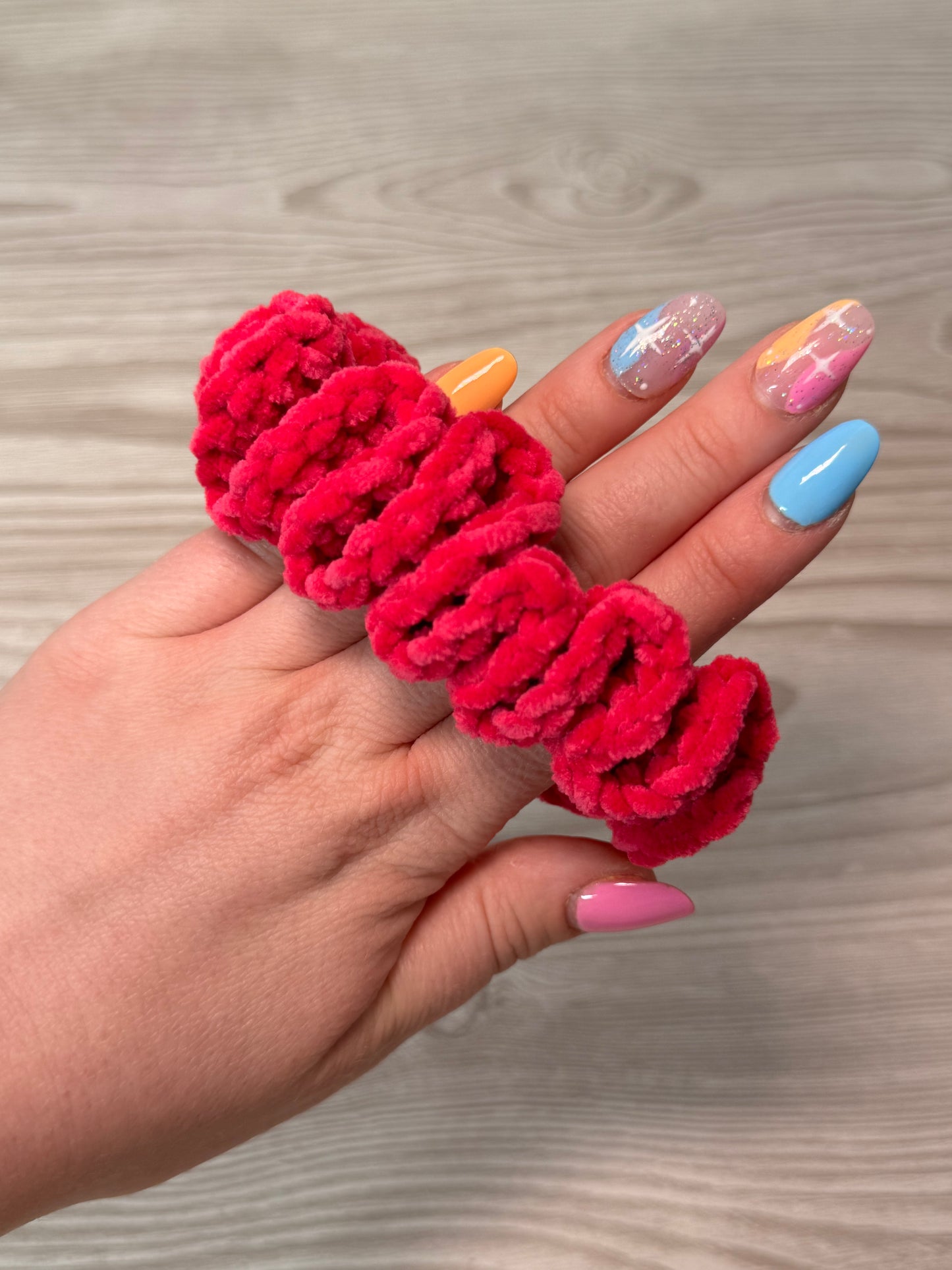 Hot Pink Scrunchie