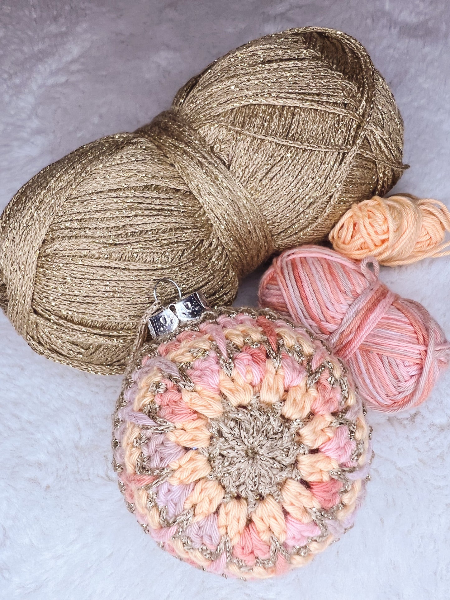 Custom Crochet Bauble - Select your colours