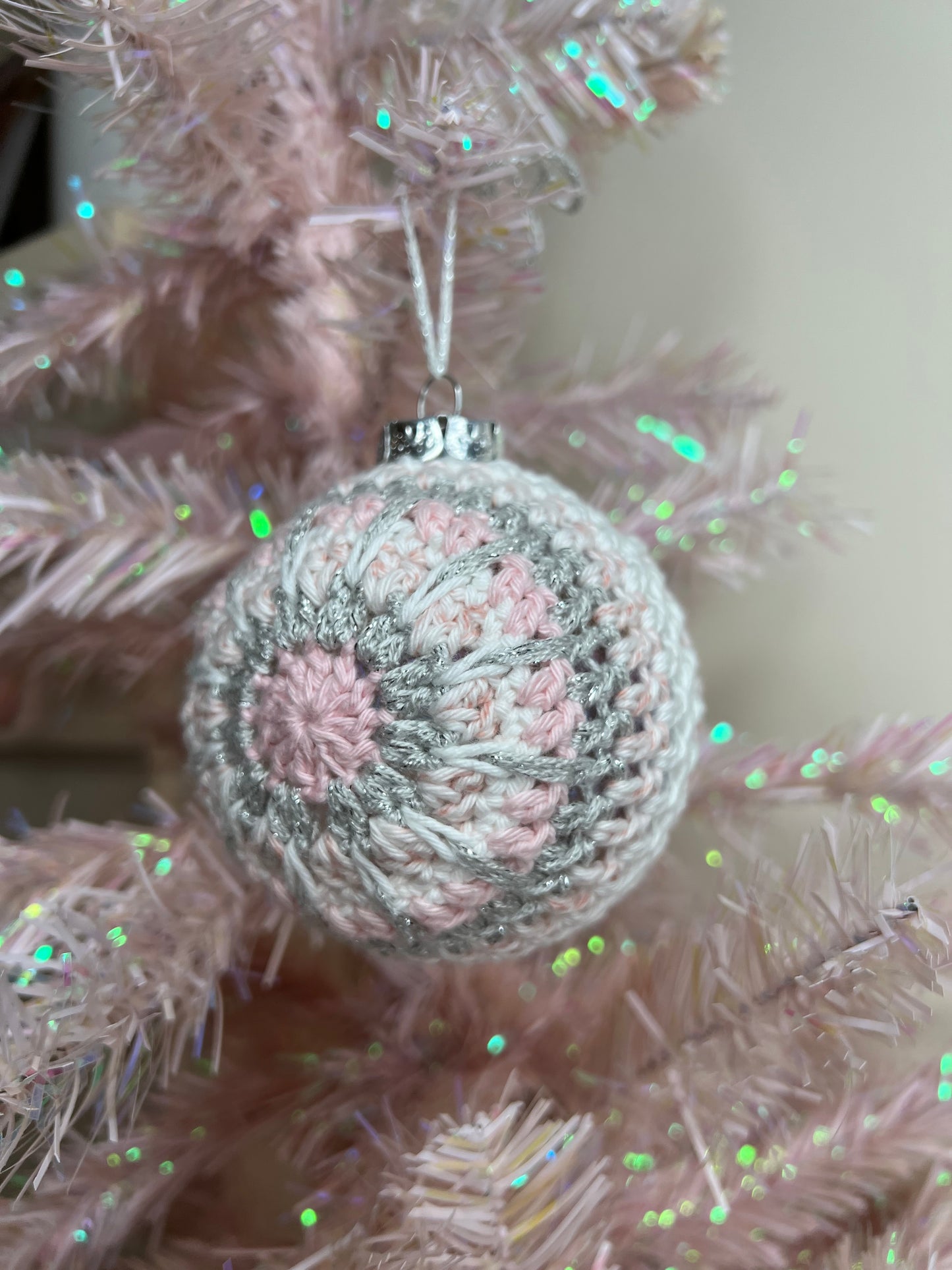 Fairy Christmas Crochet Bauble