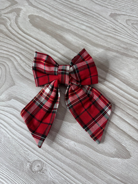 Small Tartan Bows